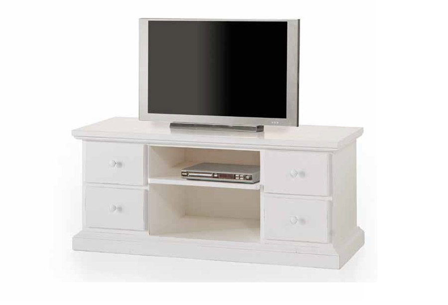 Porta tv classico arte povera in legno