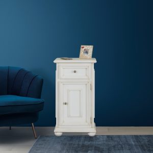 Mobile porta telefono classico in legno una porta bianco