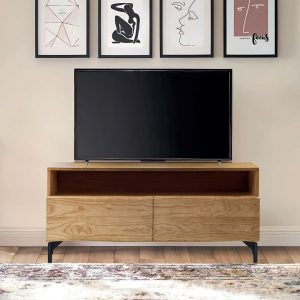 Porta tv moderno in legno massello