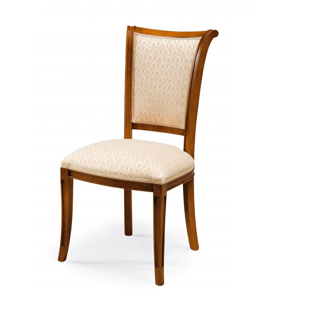 Sedia classica in colore noce