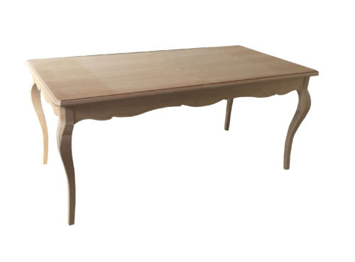 Tavolo rettangolare allungabile in legno classico