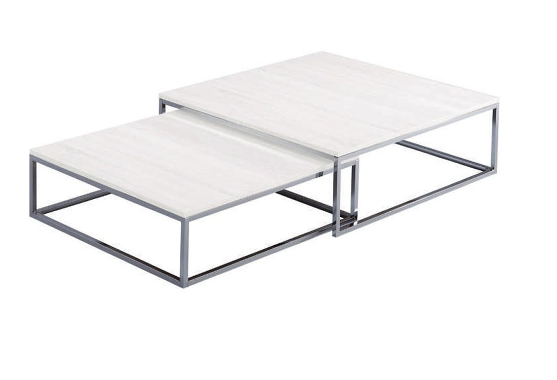 Set tavolini sovrapponibili moderni